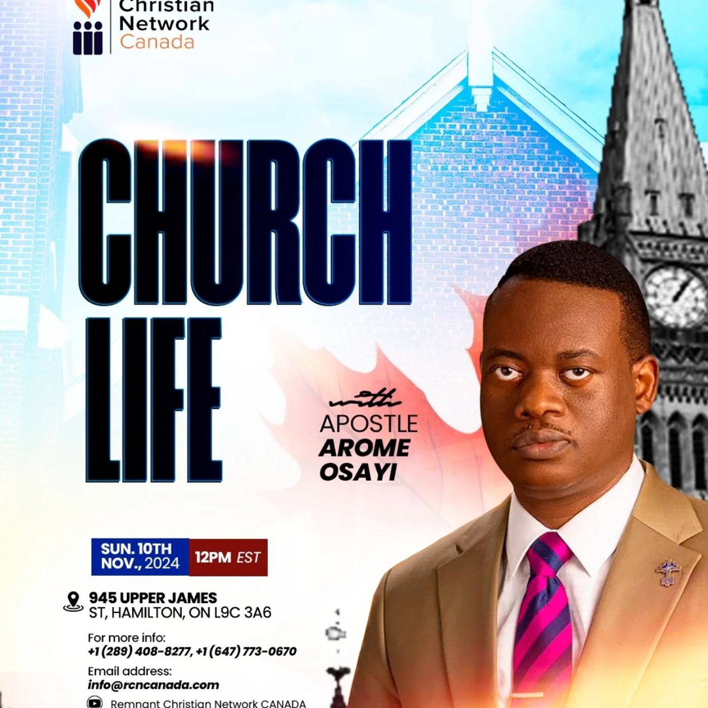 CHURCH LIFE   APOSTLE AROME OSAYI