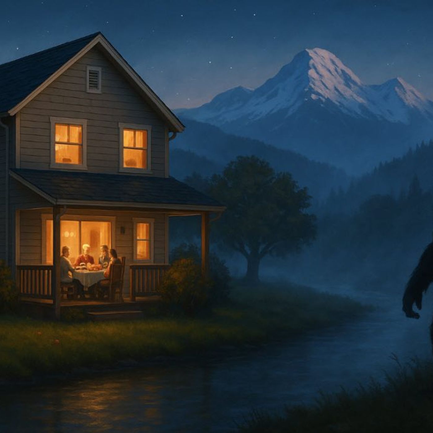 Through the Woods: A Thanksgiving Encounter with Bigfoot