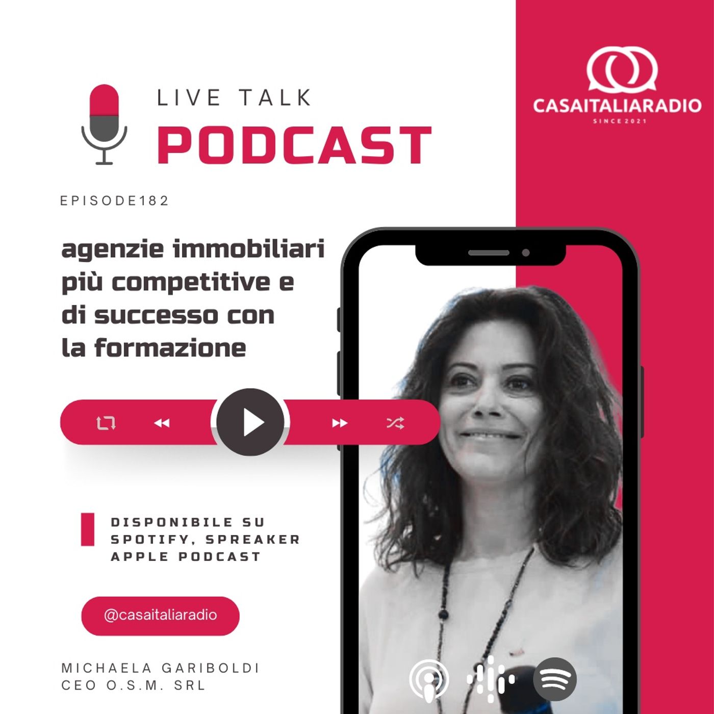 BM - Puntata N. 182 - Agenzie immobiliari più competitive e di successo con la formazione episode artwork