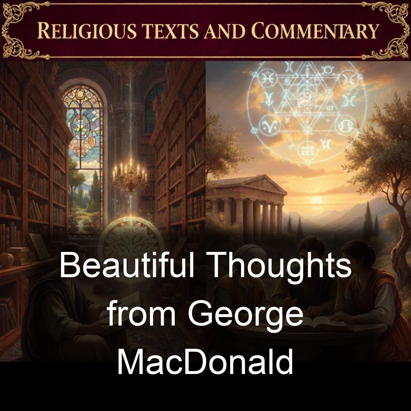 Beautiful Thoughts from George MacDonald cover art