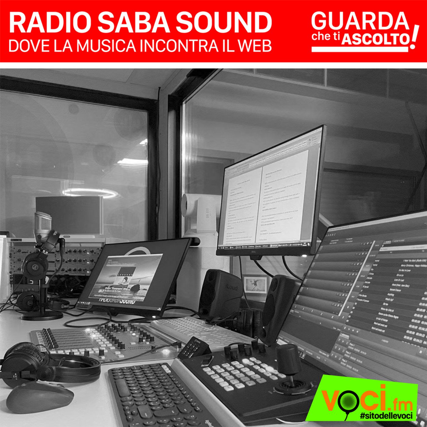 Clicca PLAY per GUARDA CHE TI ASCOLTO - RADIO SABA SOUND (dove la musica incontra il web) episode artwork
