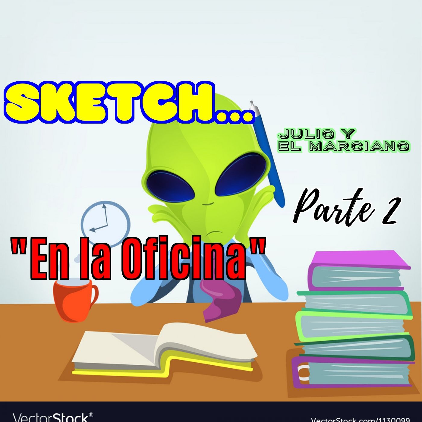 Portada de Chistes y Mas con Julio y El Marciano