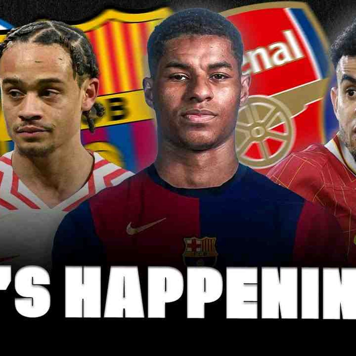 🚨 RASHFORD BOOM_ LUIS DIAZ NEXT_ XAVI SIMONS TALKS ON_ UNITED MOVES_(MP3_160K)