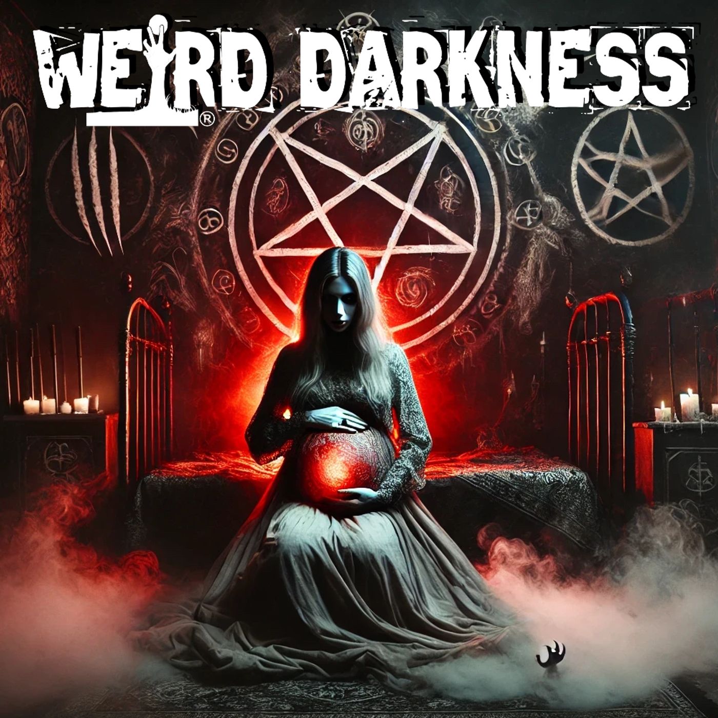 “Pregnant With a Demon: Real Cases of Rosemary’s Baby” and More True Terrors! #WeirdDarkness - podcast episode cover