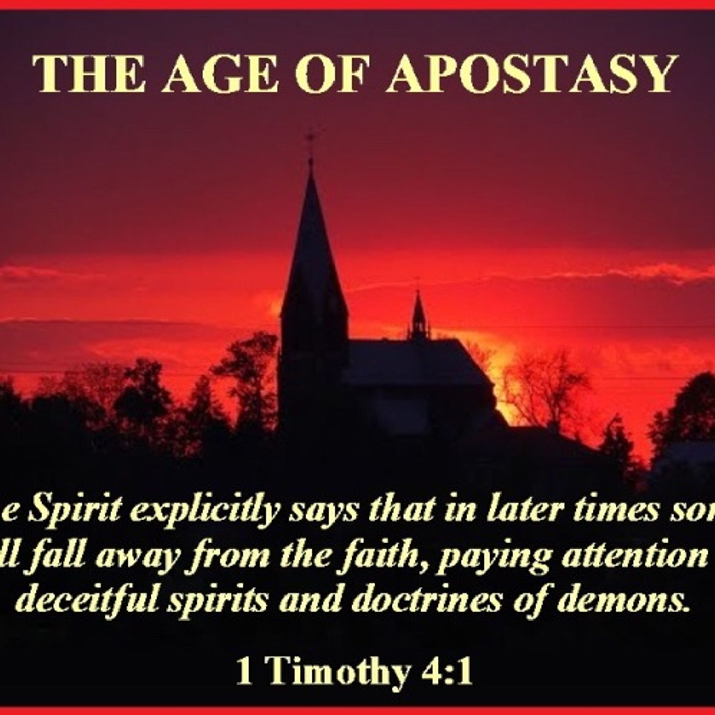 APOSTATE FALSE PROPHETS HAVE LED MY PEOPLE ASTRAY!!(STOP FALLOWEN THE DOCTRINES OF DEMONS!!YAH IS FURIOUS!DUET/ch13 vs 1to10) episode artwork