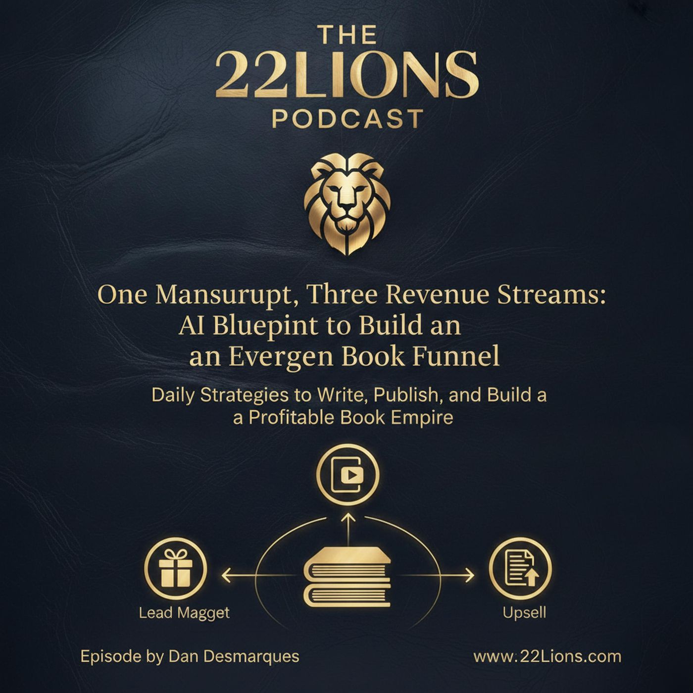 One Manuscript, Three Revenue Streams: AI Blueprint to Build an Evergreen Book Funnel episode artwork