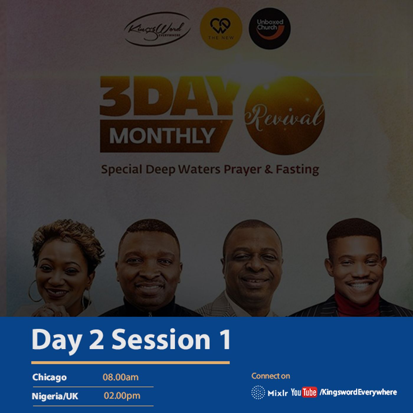 3 Day Monthly Revival Day 2 Session 1 - Rekindling the Supernatural episode artwork