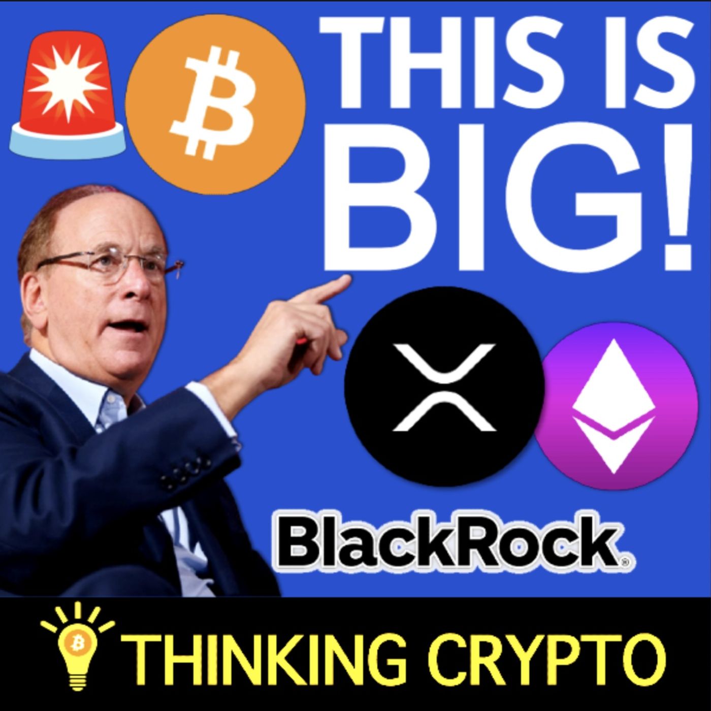 🚨BLACKROCK CEO LARRY FINK BULLISH CRYPTO STATEMENTS! BITCOIN DIGITAL GOLD + COREUM