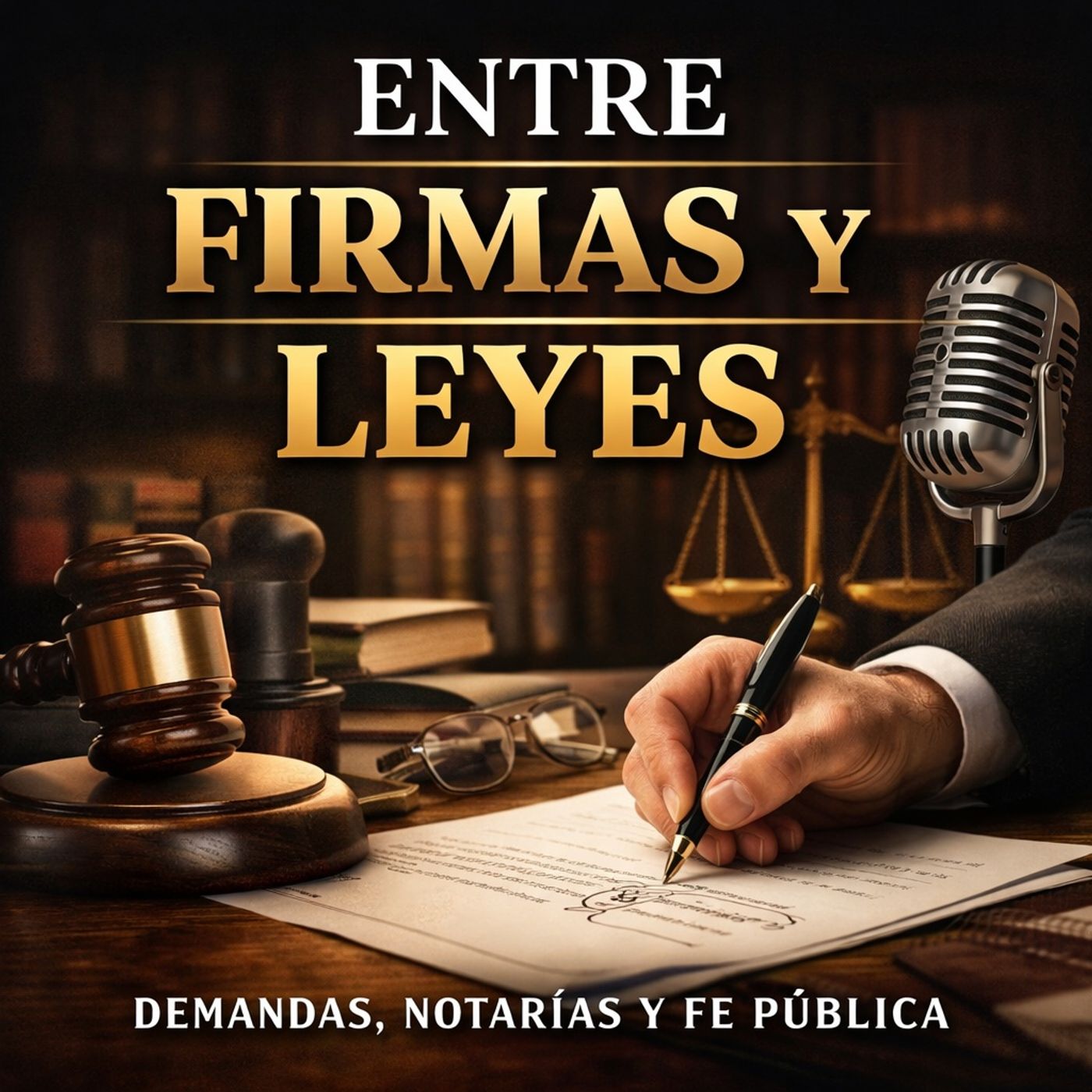 Entre Firmas y Leyes podcast artwork