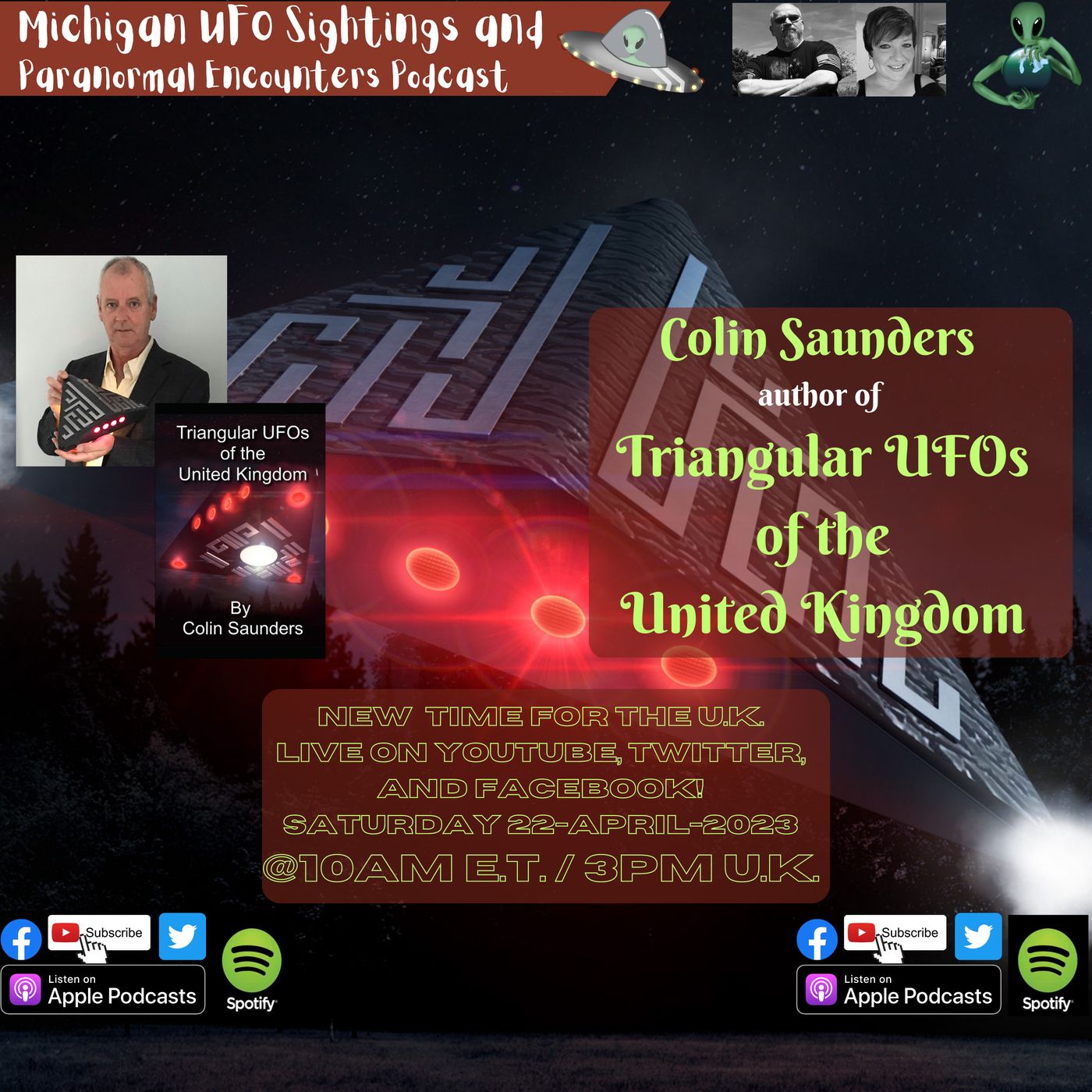 Michigan UFO Sightings And Paranormal Encounters Podcast