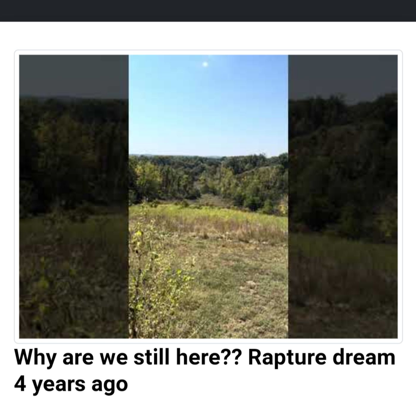 Why are we still here?? Rapture dream 4 years ago episode artwork