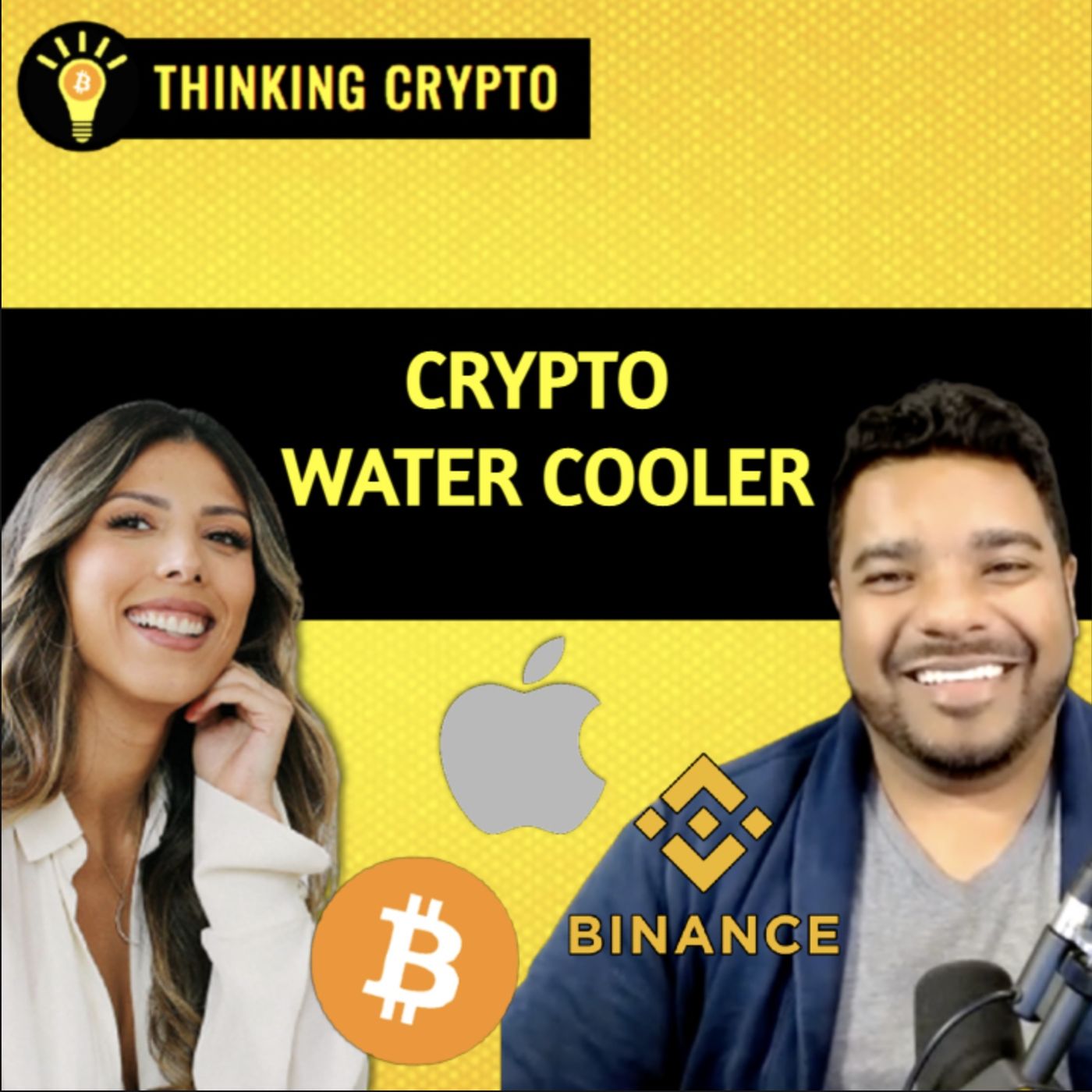 Crypto Water Cooler- Bitcoin Stablecoin, Apple BTC Whitepaper, Amazon NFT, DeFi, Binance CTFC - Ep 001