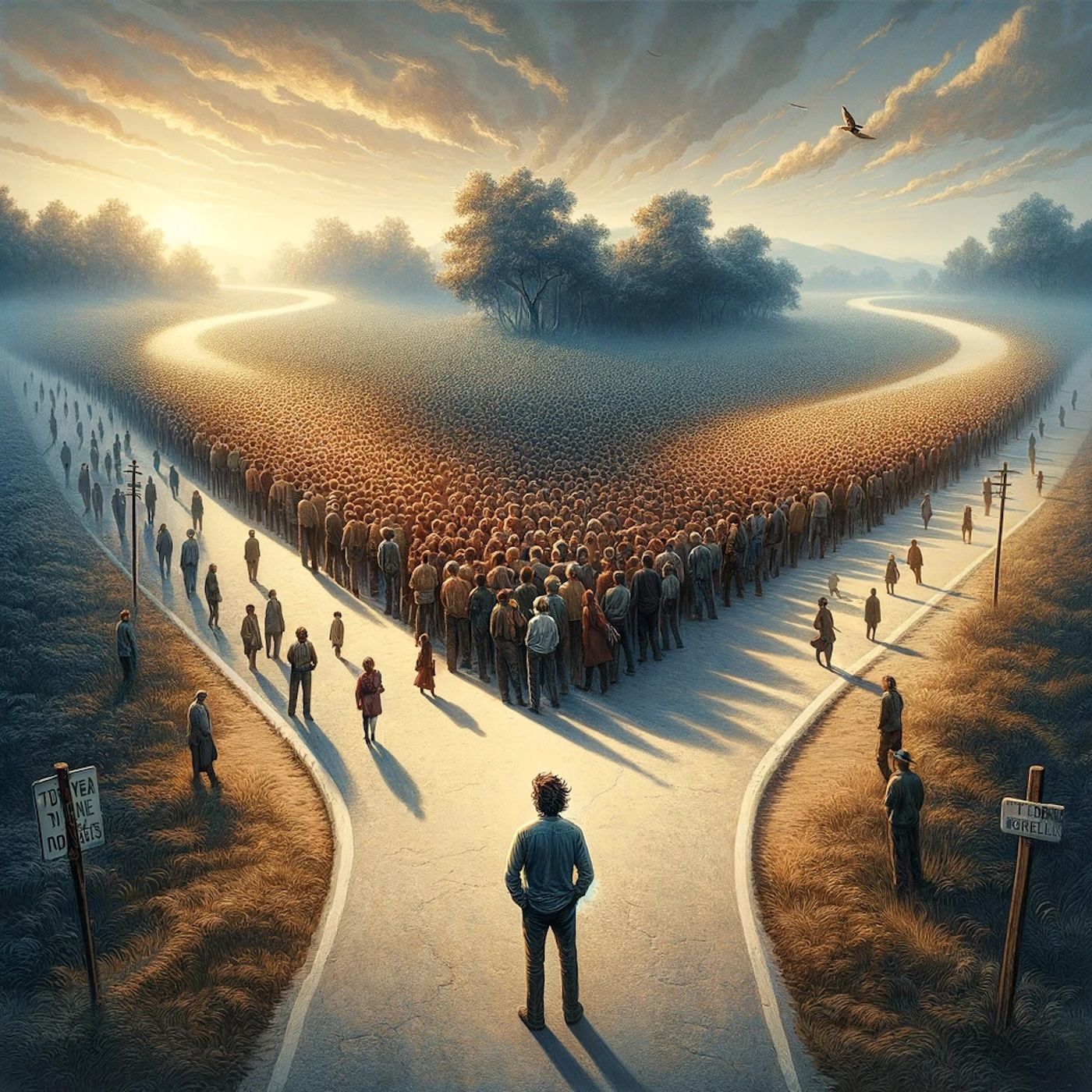 "Whenever you find yourself on the side of the majority, it is time to pause and reflect." episode artwork
