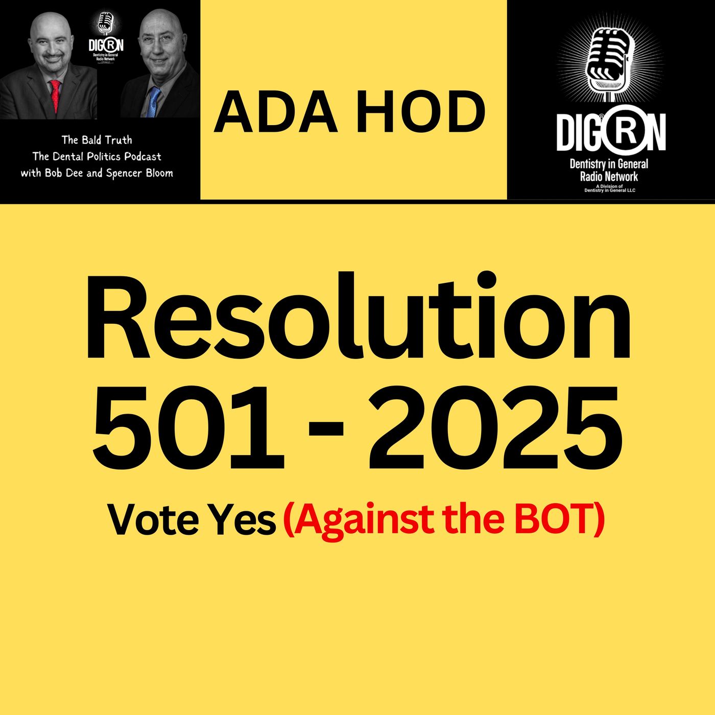 The Bald Truth: The Dental Politics Podcast