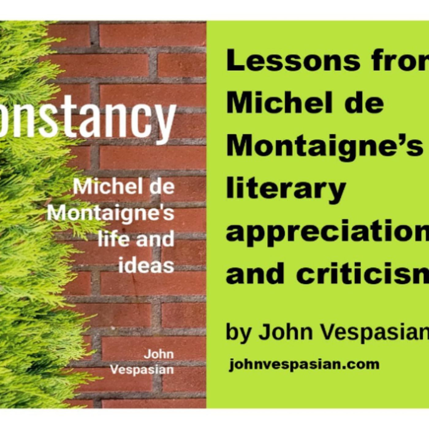 Lessons from Michel de Montaigne’s literary appreciation and criticism episode artwork