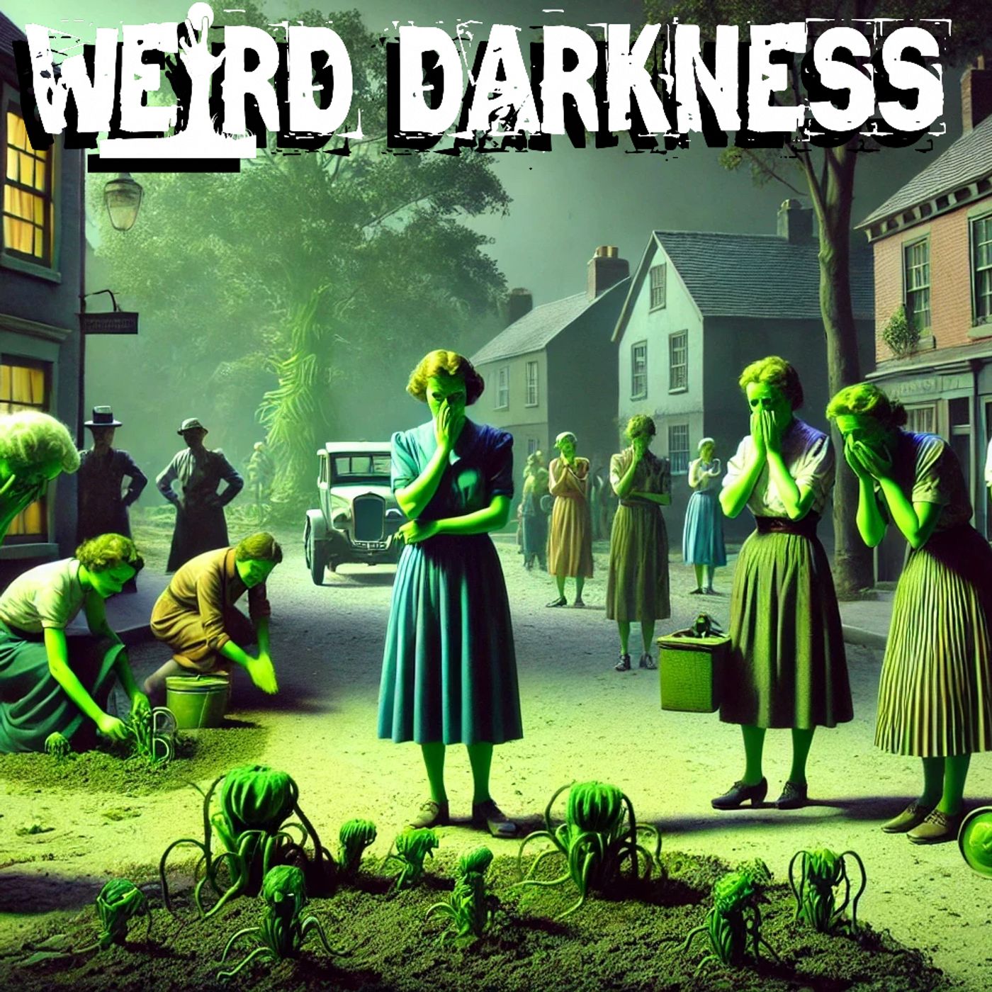 cover of episode (Bonus Episode) “GREEN GREW THE LASSES” by Ruth Laura Wainwright (Sci-Fi Story) #WeirdDarkness