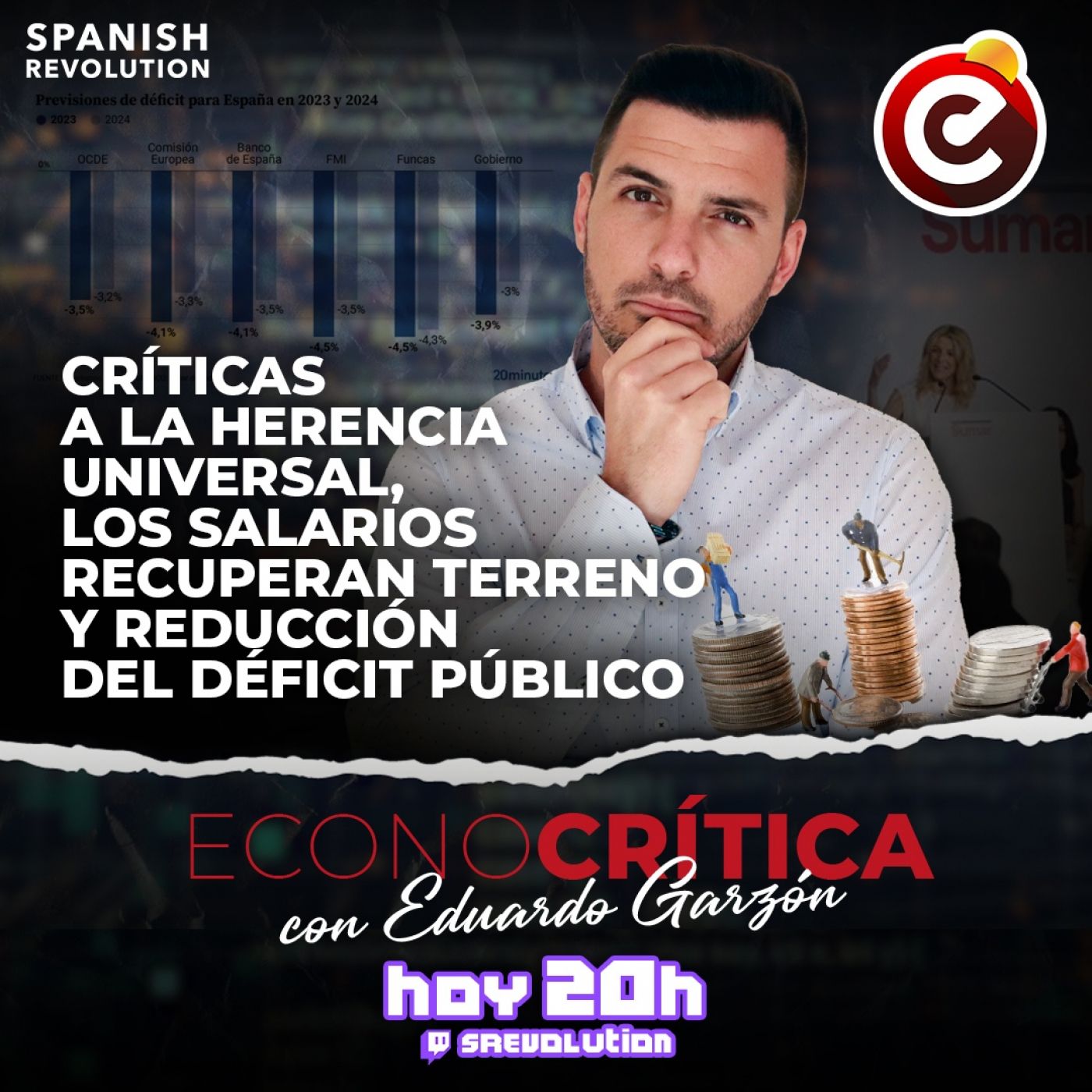Econocrítica 1x23 Completo- Críticas a Herencia Universal, salarios recuperan terreno, disminuye déficit público