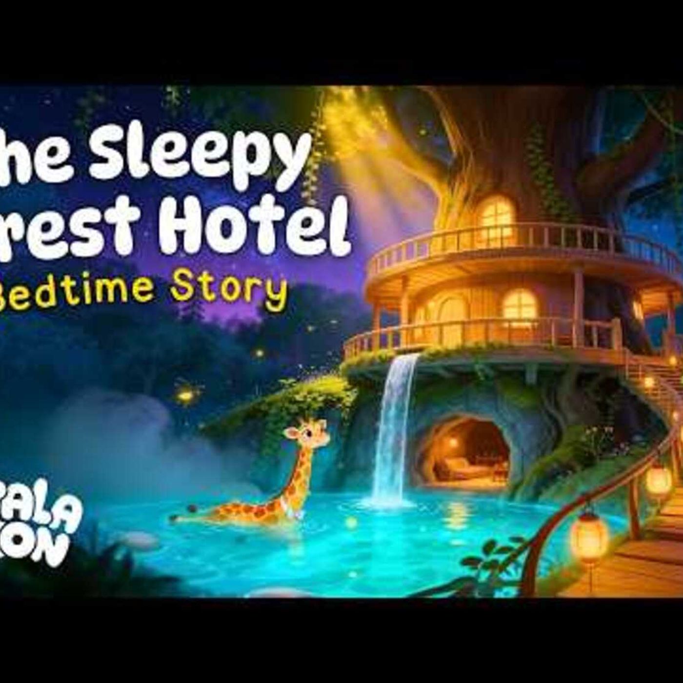 The Sleepy Forest Hotel 🌳 💤 Cozy Bedtime Story for Kids 🌙 episode artwork