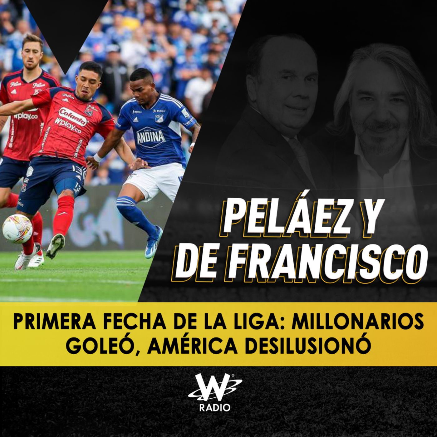 Primera fecha de la liga: Millonarios goleó, América desilusionó