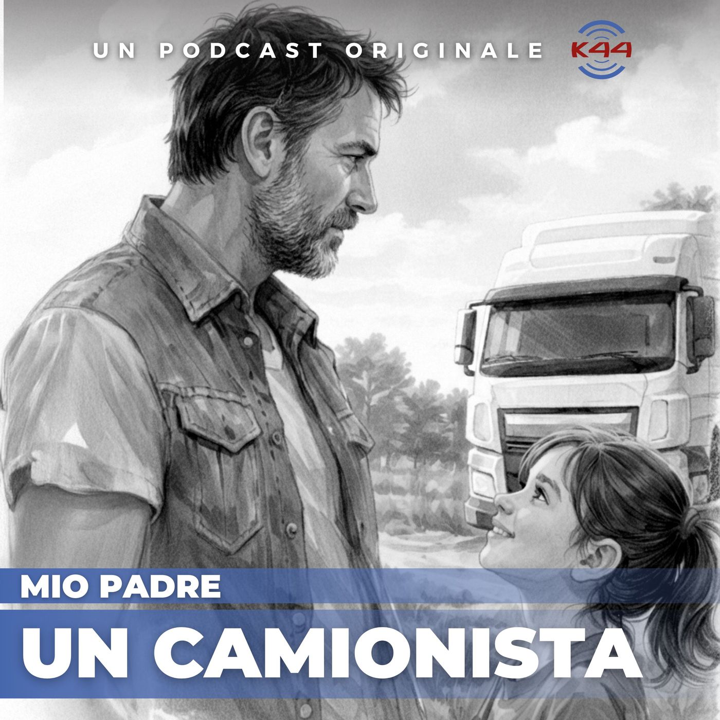 Mio padre, un camionista cover art