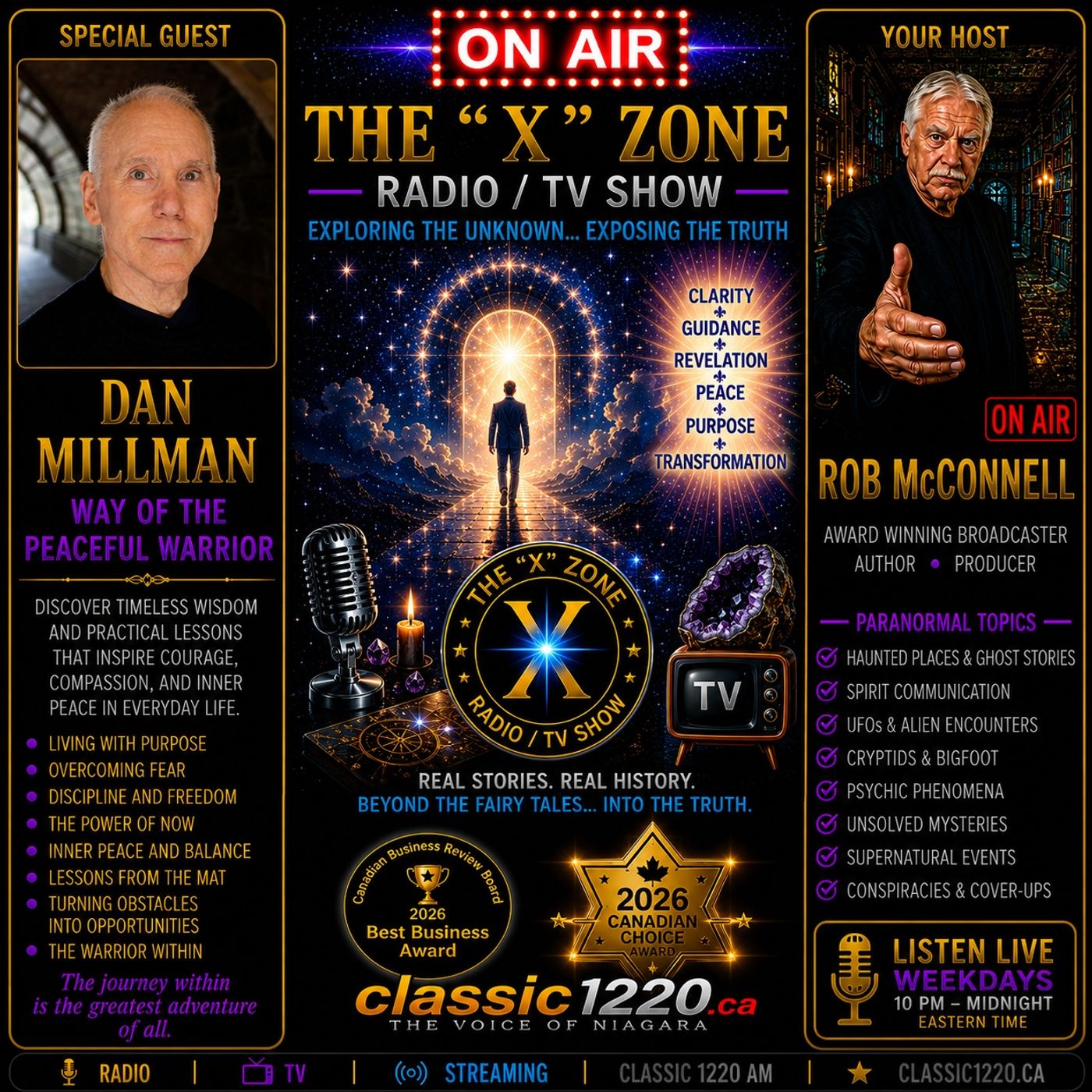 Rob McConnell Interviews - DAN MILLMAN - Way of the Peaceful Warrior episode artwork