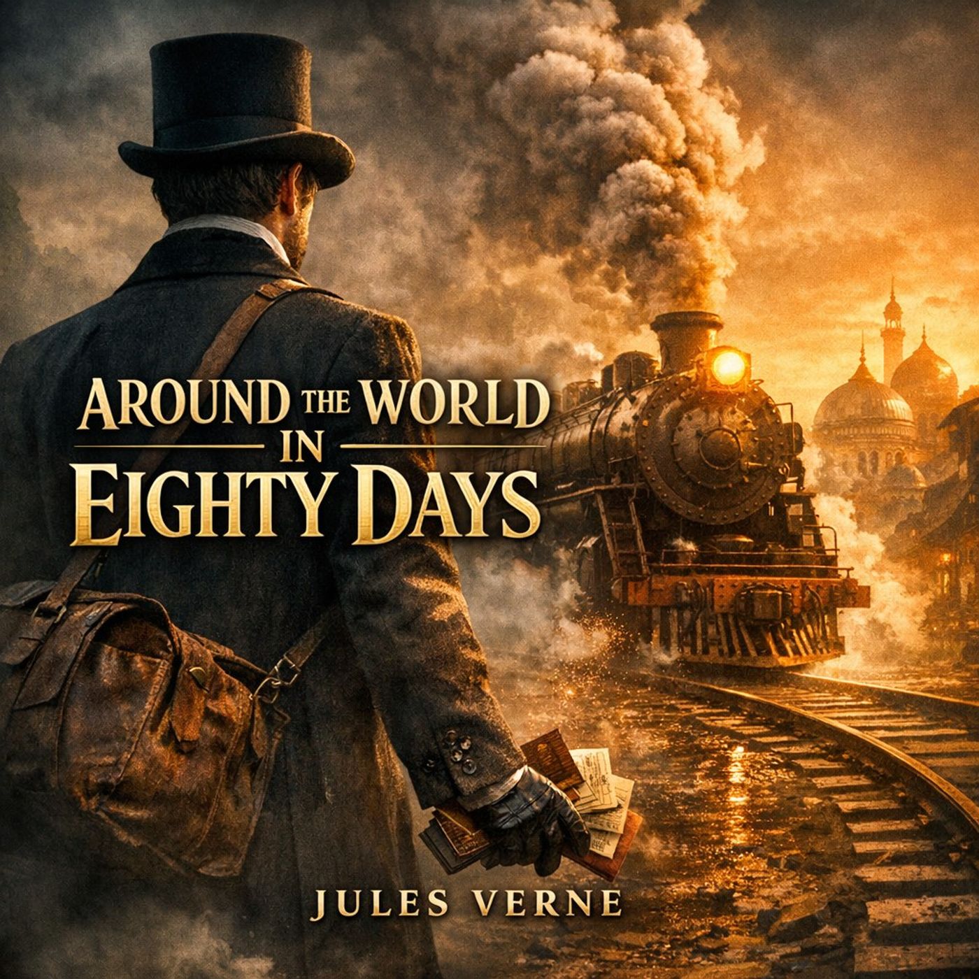 🟡 Around the World in Eighty Days (Alternate Reading) (Full Audiobook) | Jules Verne episode artwork