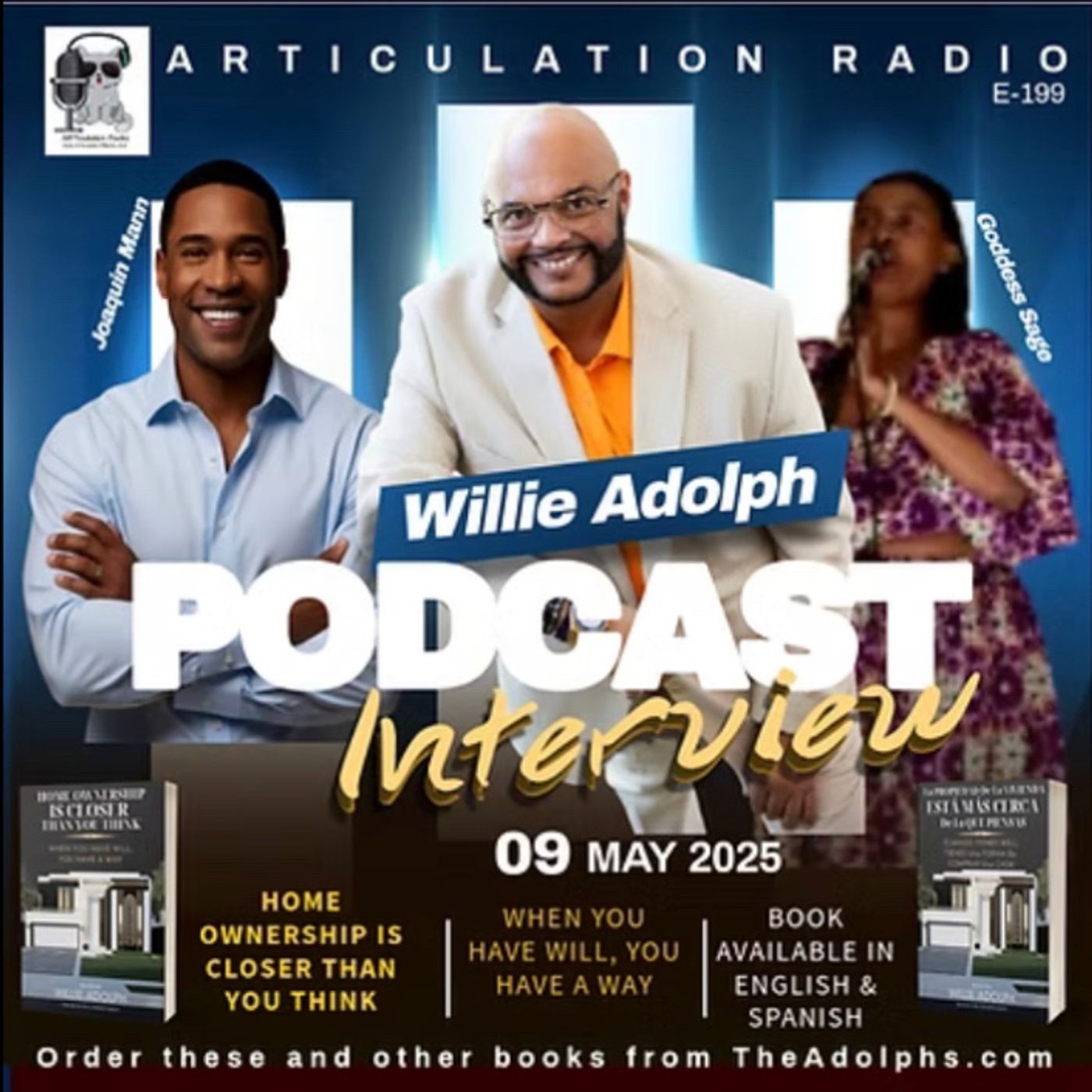 ARTiculation Radio - HOMELESS TO LUXURY HOMES WITH WILLIE (interview w/ Willie Adolph)