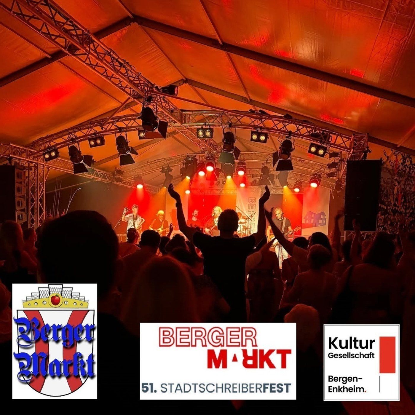 MARK GLÄSER, EIKE FLECHSIG & CARO TRISCHLER - Kulturgesellschaft Bergen-Enkheim - Berger Markt 2025 - Frankfurt - [ GERMANY ] episode artwork