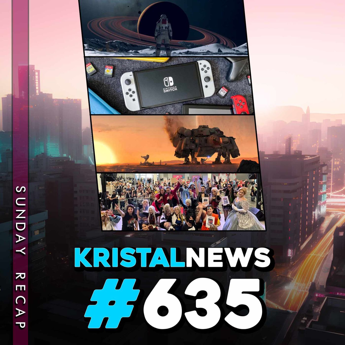 SUNDAY RECAP: Starfield tra LUCI e OMBRE, Switch 2, La mia Prima FIERA ▶ #KristalNews 635 episode artwork