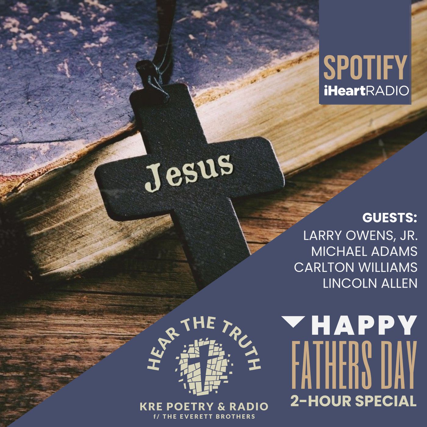 KRE POETRY AND RADIO - EP 34 (2-HOUR FATHERS DAY SPECIAL) episode artwork