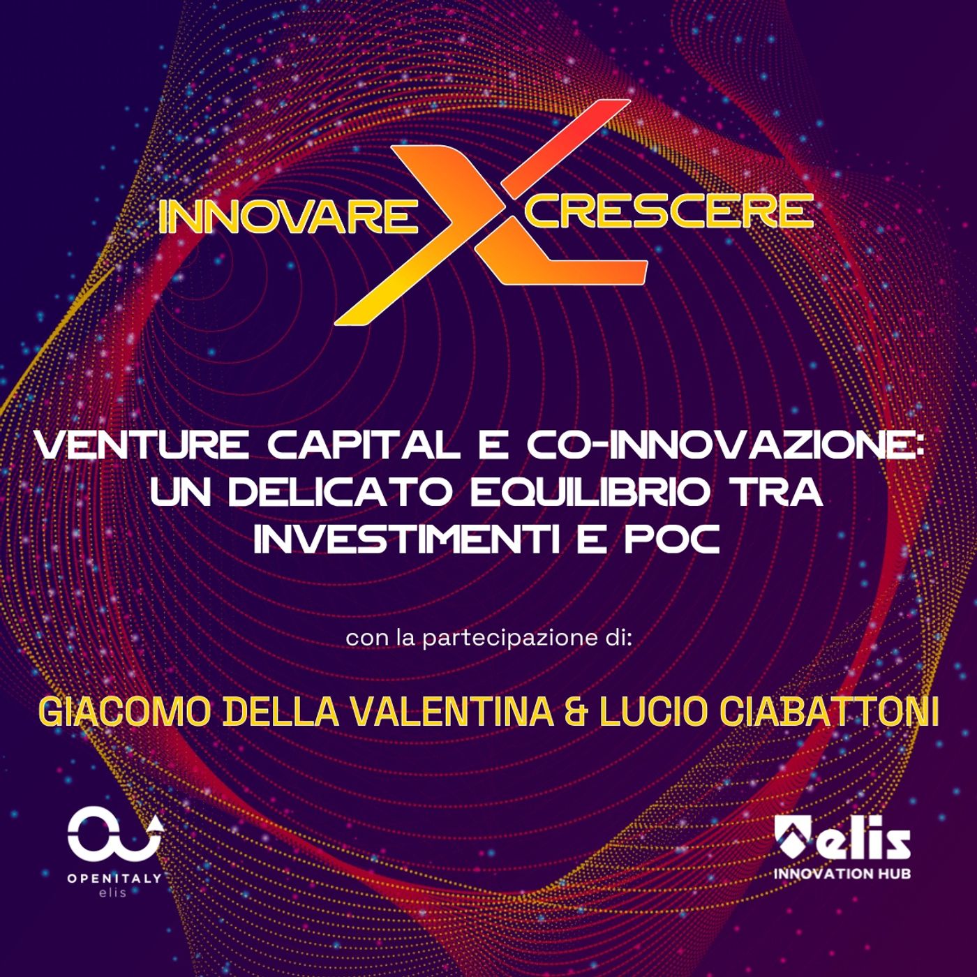 Ep. 5 - Venture Capital e co-innovazione: un delicato equilibrio tra investimenti e PoC, con Giacomo Della Valentina e Lucio Ciabattoni episode artwork