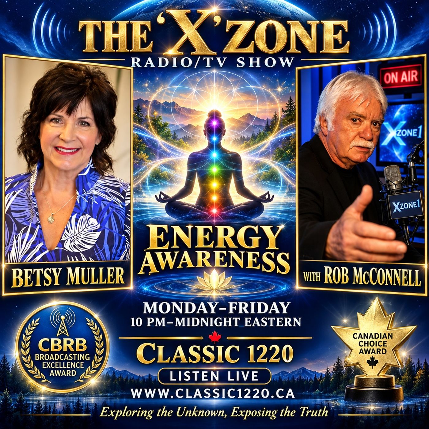 Rob McConnell Interviews - BETSY MULLER - Energy Awareness