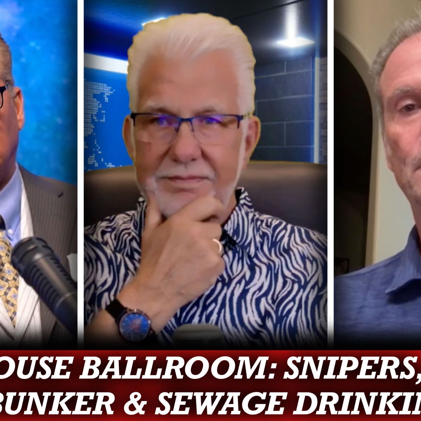 FULL BROADCAST: White House Ballroom: Snipers, Drones, 6-Story Bunker & Sewage Drinking Water | Patrick Wood & More