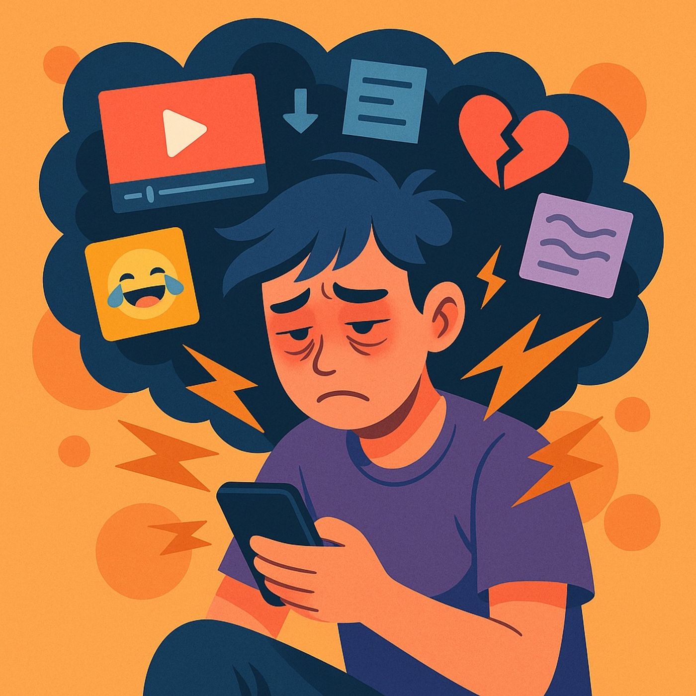 The Year of Doomscrolling's Emotional Cost