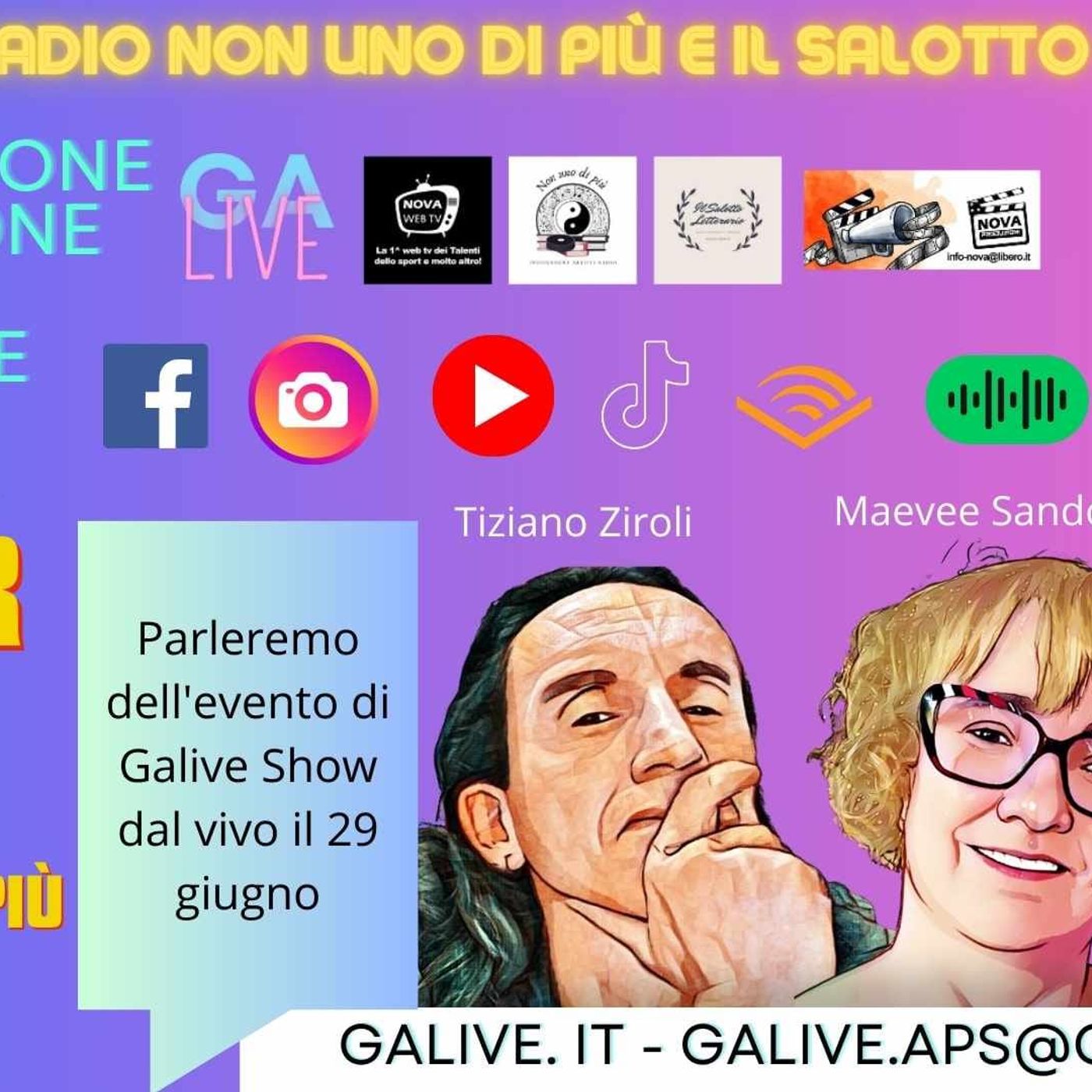 "Galive-Show & Radio non uno di più"...Evento 29 Giugno episode artwork