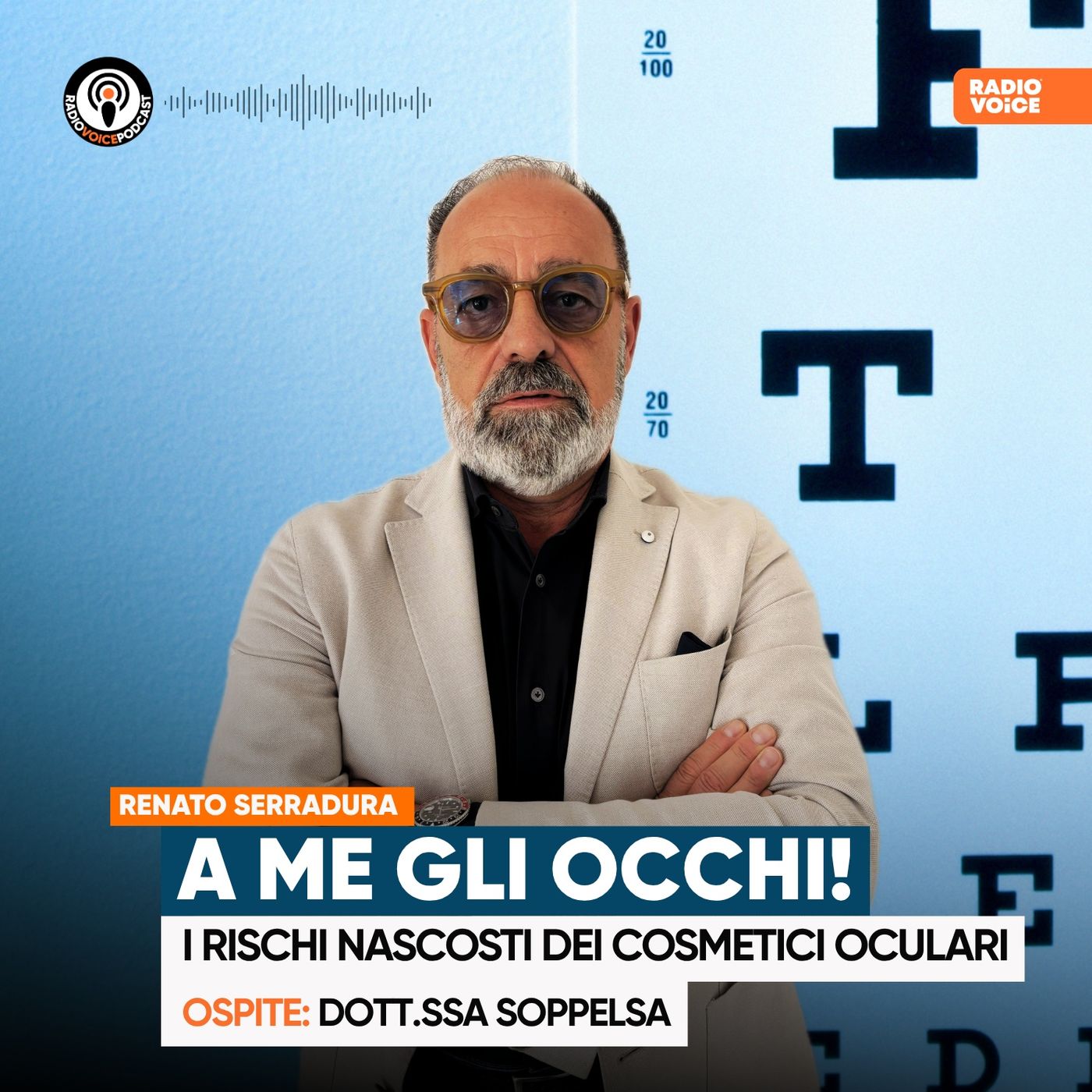 A me gli occhi! - I rischi nascosti dei cosmetici oculari (Ospite Dott.ssa Soppelsa) episode artwork