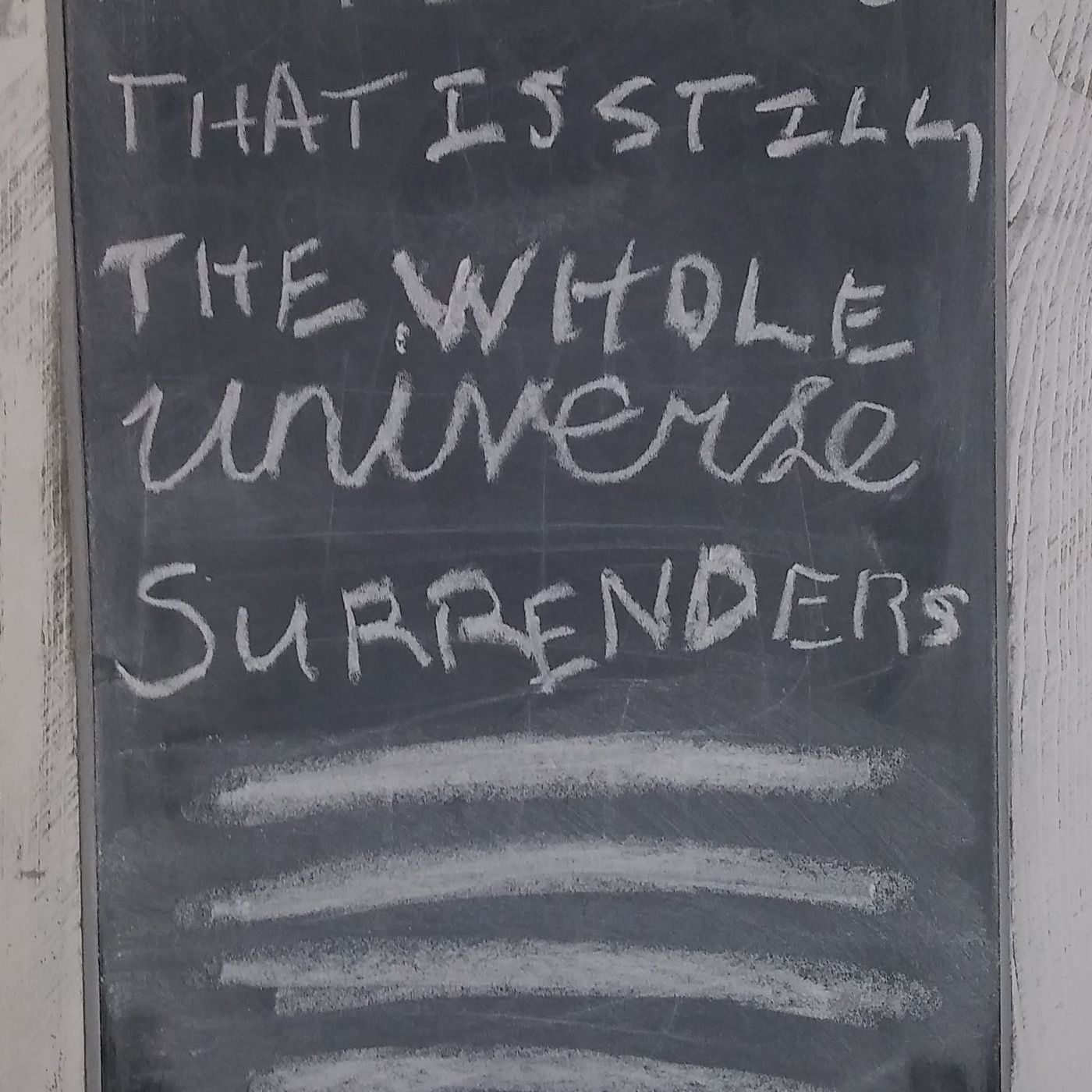Discussing Hopes with the Universe