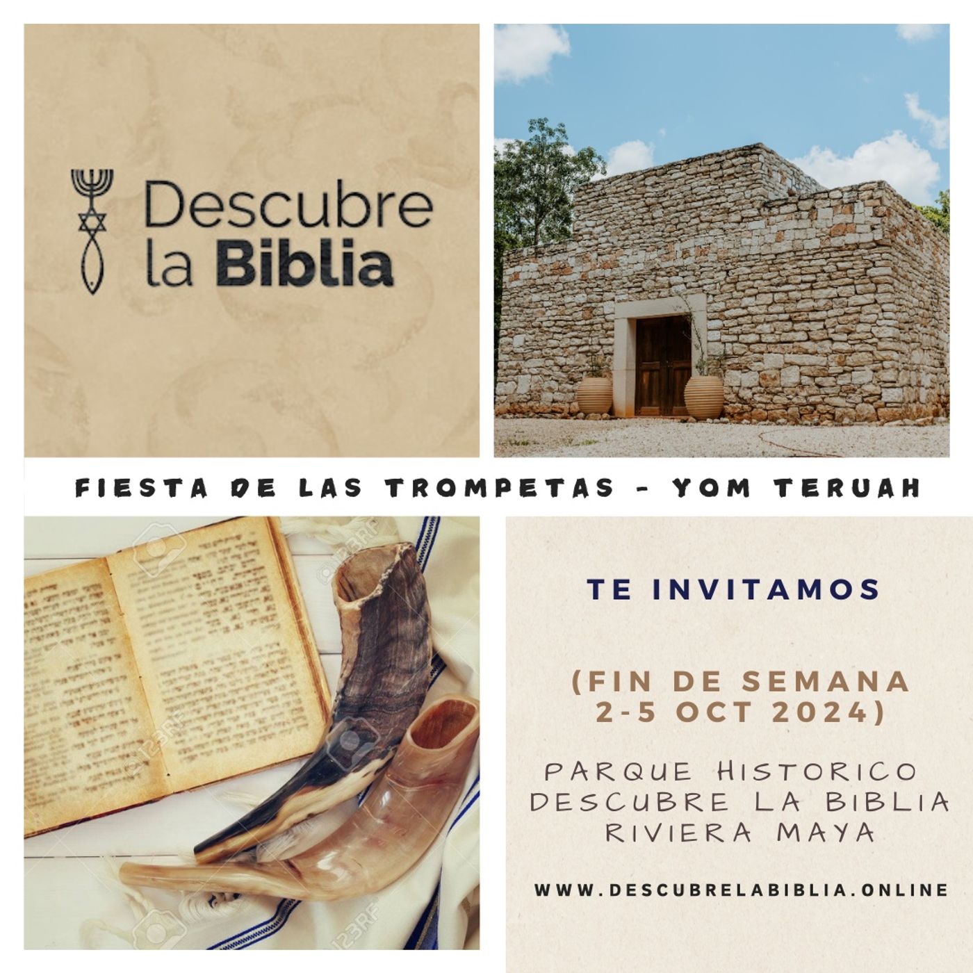 Giras y eventos. Descubre la Biblia