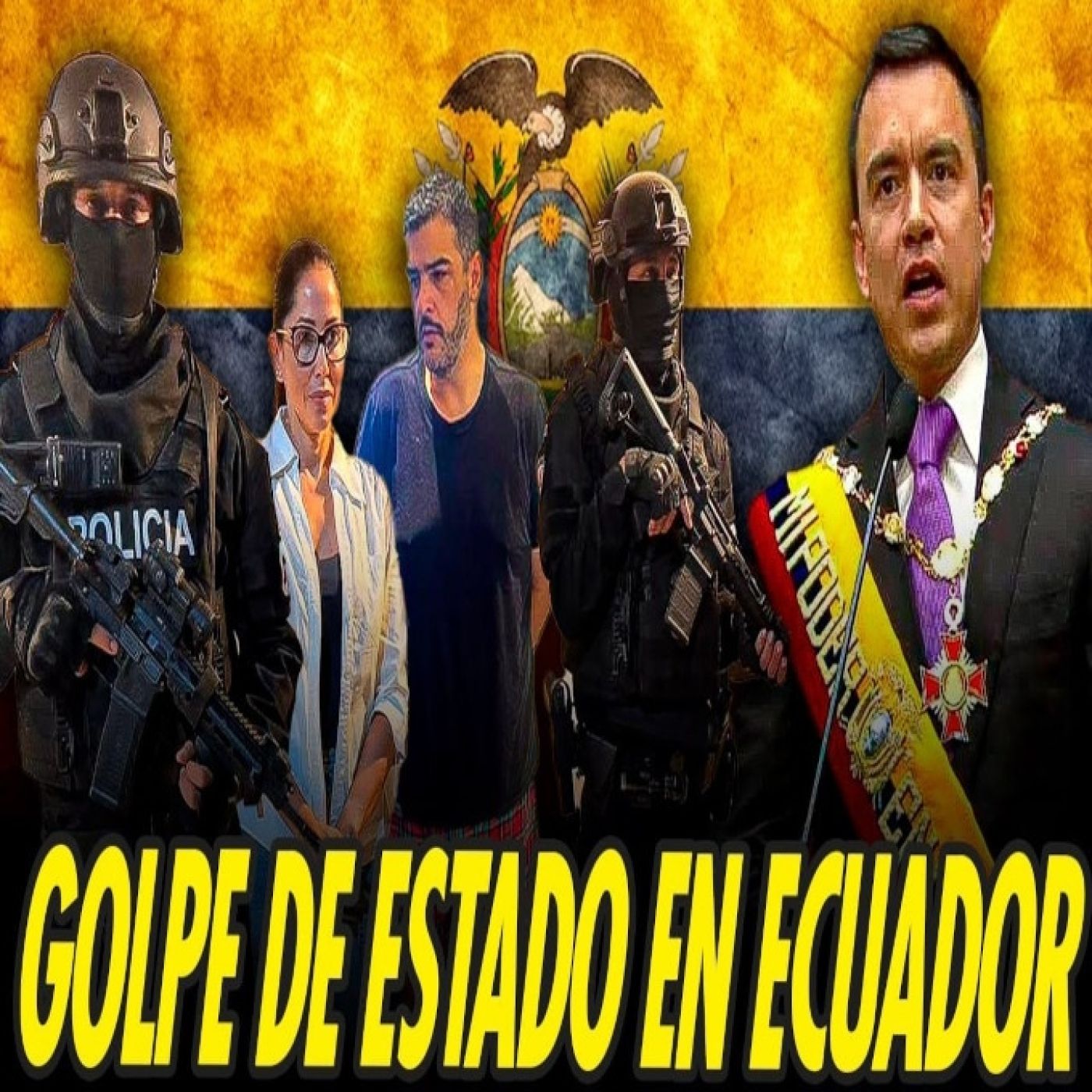 GOLPE EN ECUADOR DEL NARCODICTADOR NOBOA. DETIENEN A TODA LA OPOSICIÓN Y PROHÍBEN SU PARTIDO