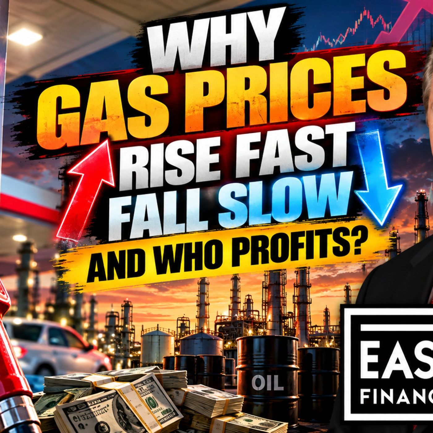 Why Gasoline Prices Rise Overnight but Take Weeks to Fall And Who Profits
