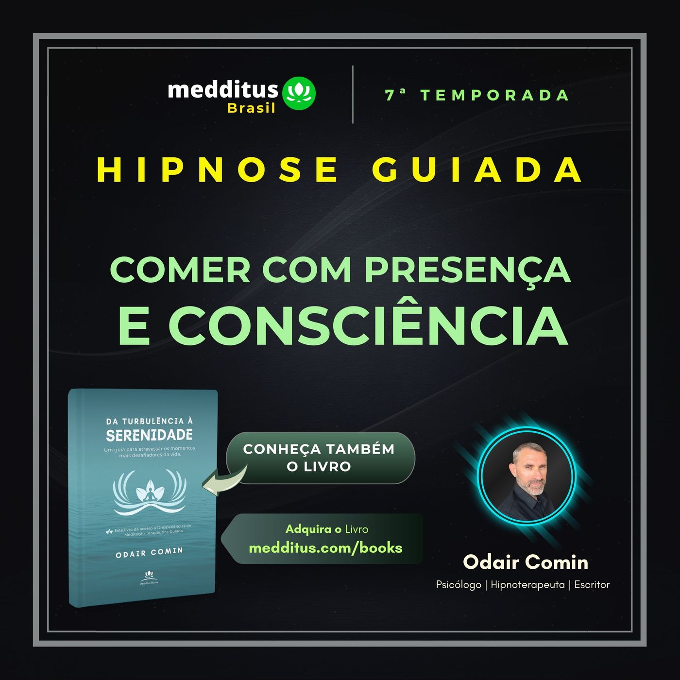 323 | Hipnose para Comer com Presença e Consciência | Odair Comin episode artwork