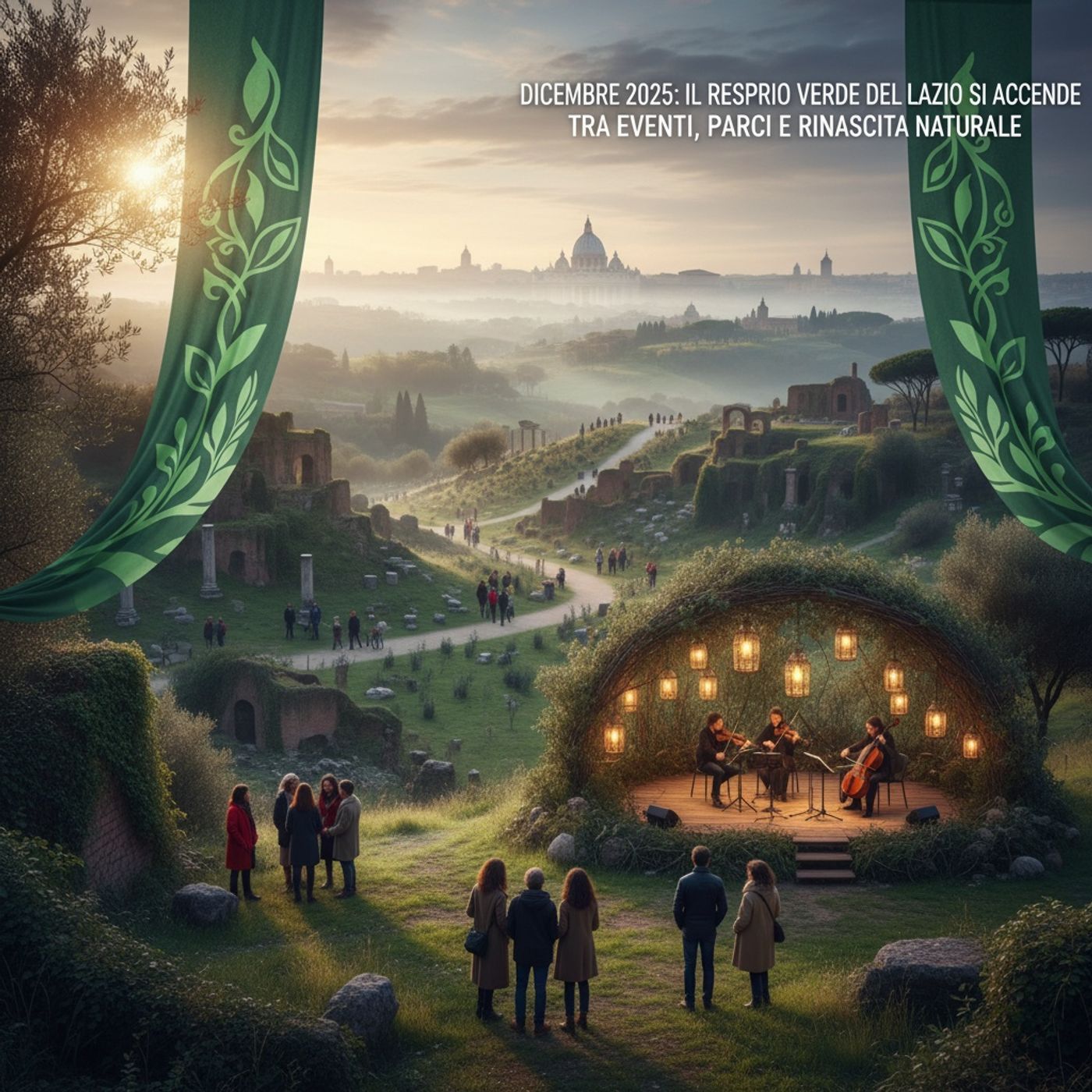 Dicembre 2025: Il Respiro Verde del Lazio si Accende tra Eventi, Parchi e Rinascita Naturale episode artwork