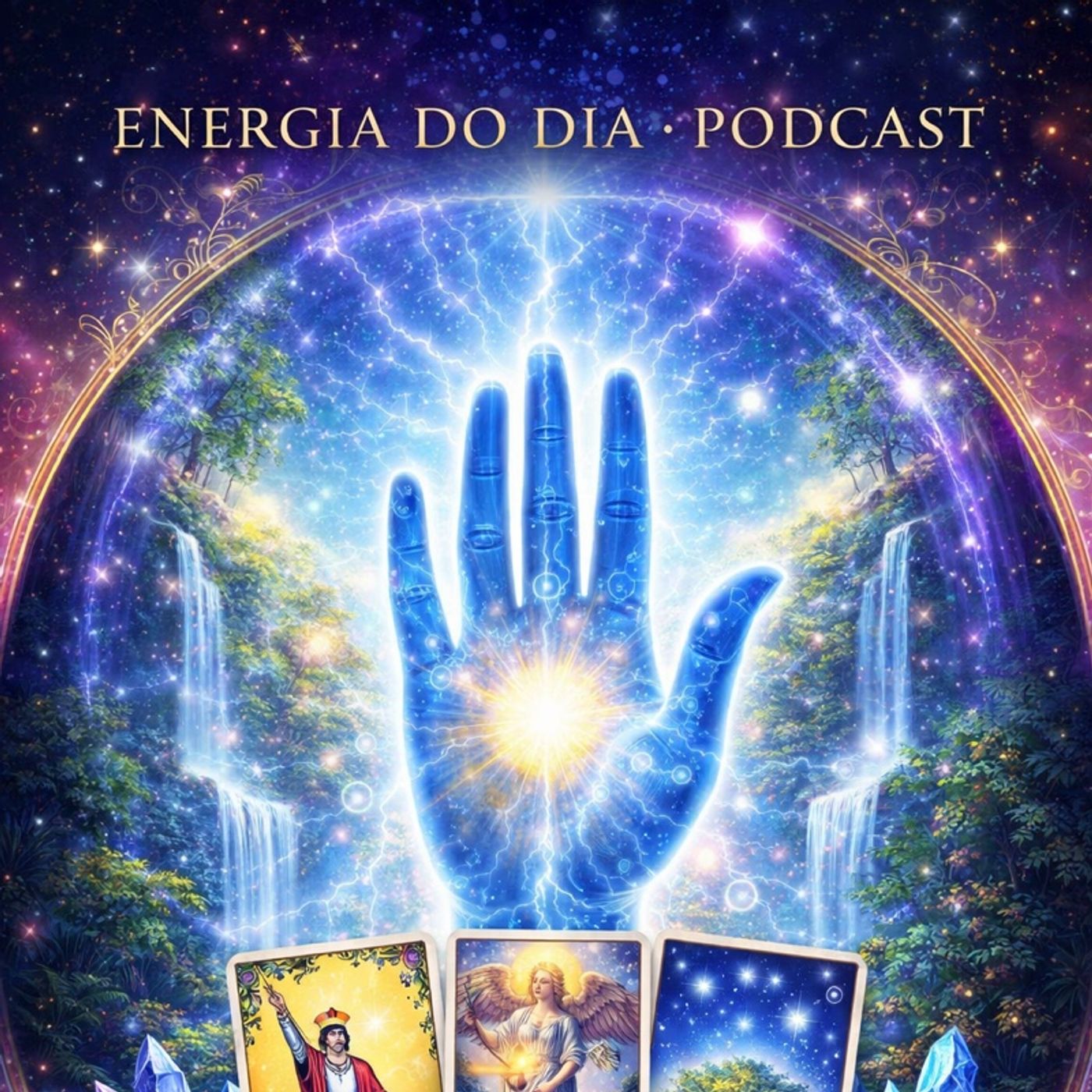 Energia do Dia – Kin 107 | Mão Elétrica Azul + Cartas episode artwork