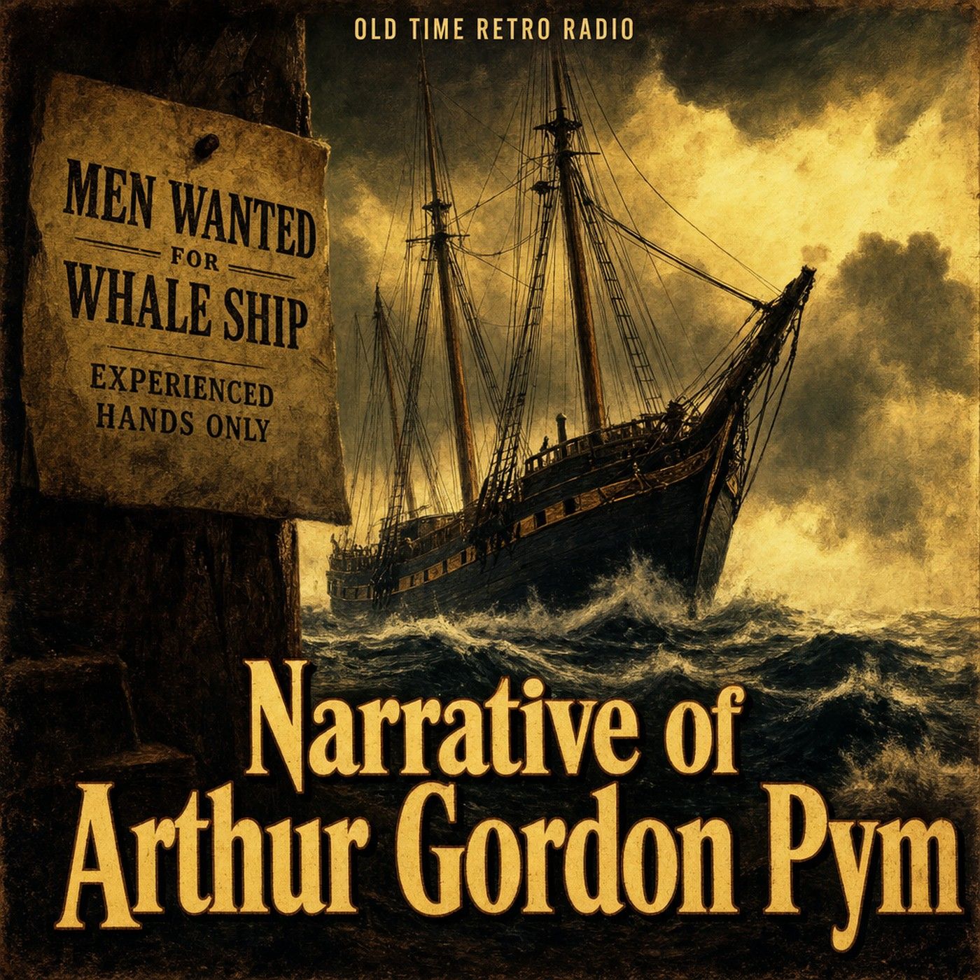 The Weird Circle - "Narrative of Arthur Gordon Pym" (Old Time Radio) episode artwork