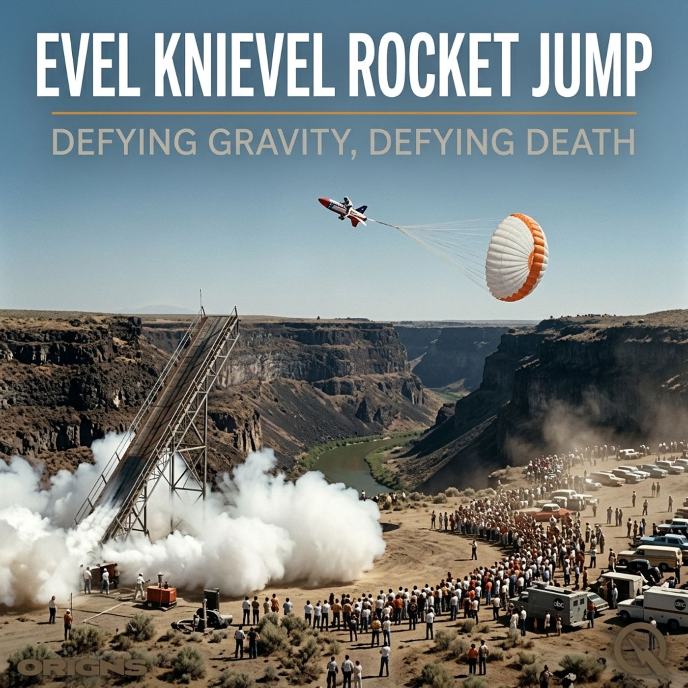 Evel Knievel Rocket Jump