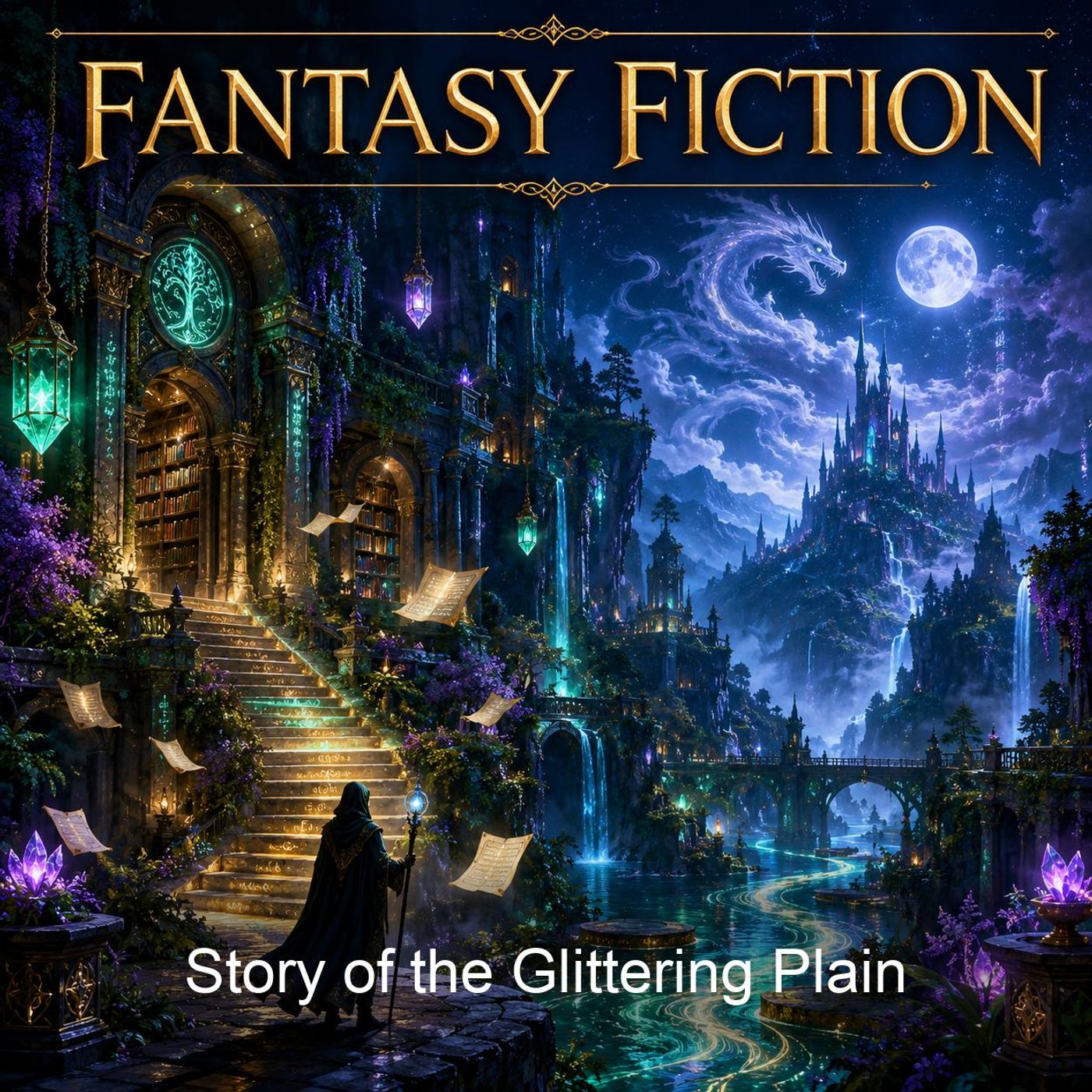 Story of the Glittering Plain podcast artwork