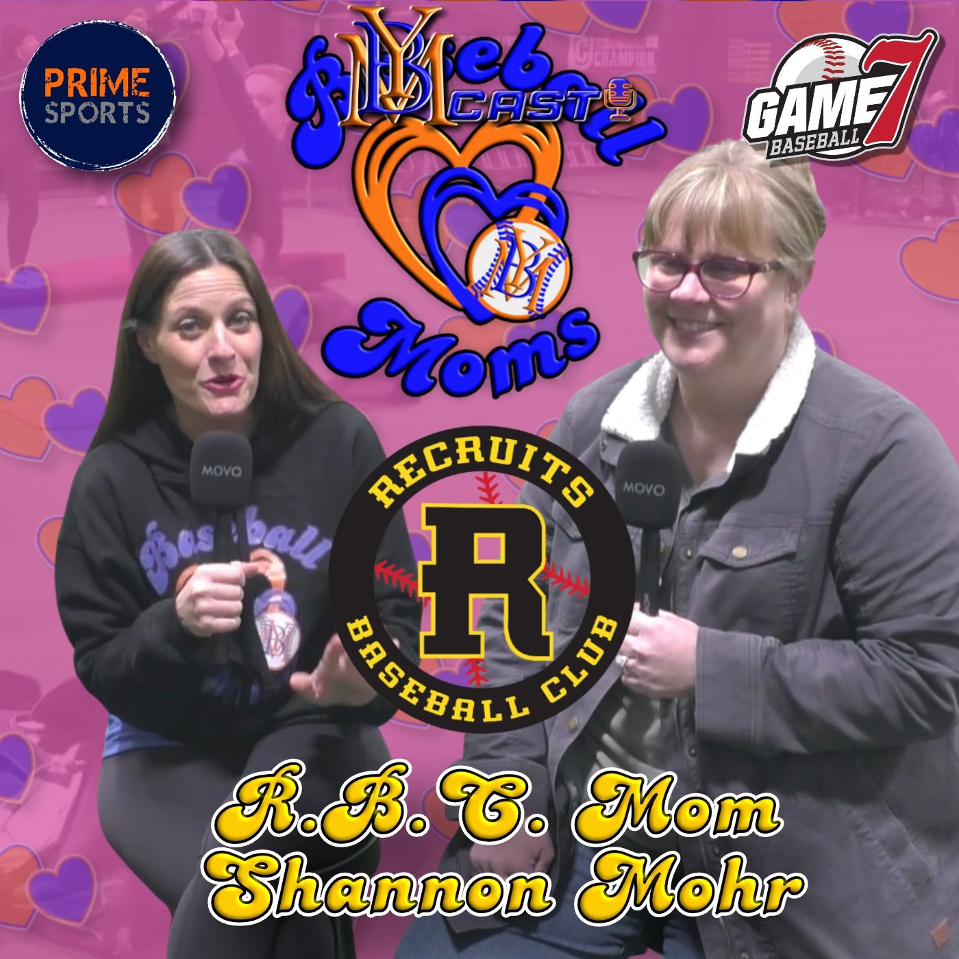 Baseball Moms | Recruits Baseball Mom Shannon Mohr | YBMcast episode artwork