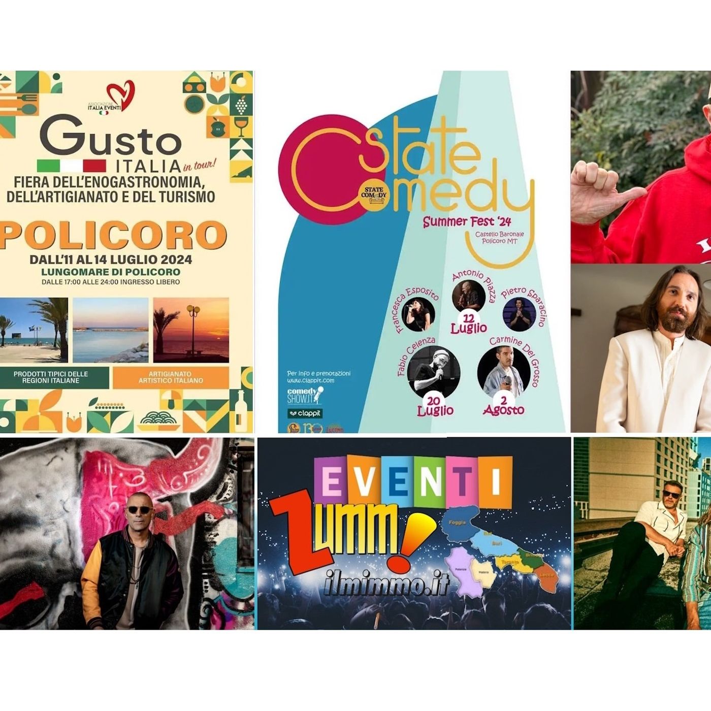 Zumm eventi consigliati dall'8  luglio 2024 episode artwork