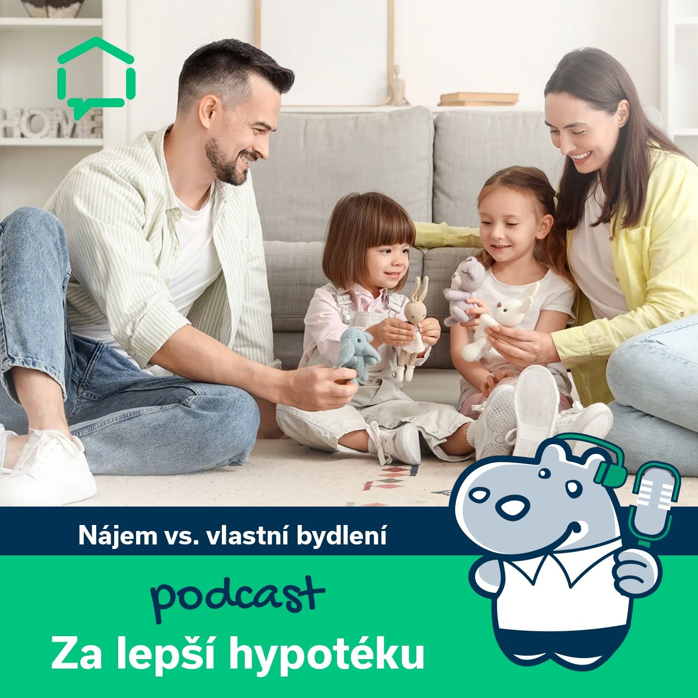 127. Nájem vs. vlastní bydlení: Co Češi zvažují při rozhodování? episode artwork