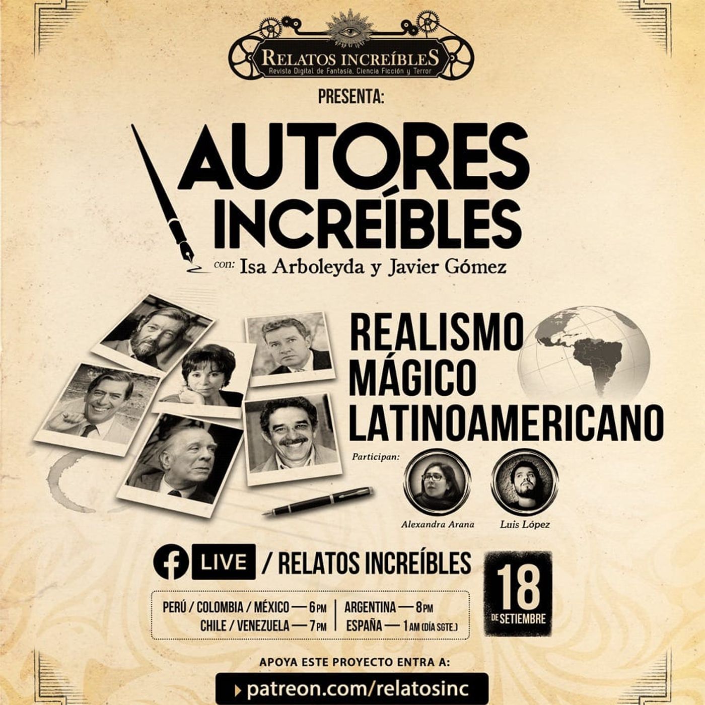 Autores Increíbles